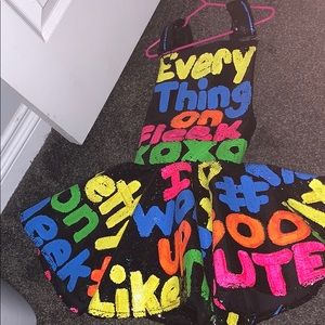 Girls Sequin EVERYTHING ON FLEEK dress!